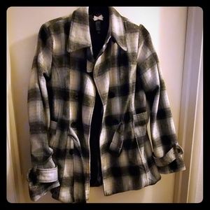 Double breasted peacoat